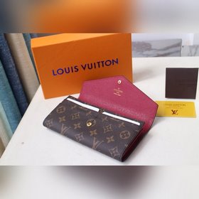 LV SARAH Длинный кошелек с клапаном Модель M60531 Кошелек с заст