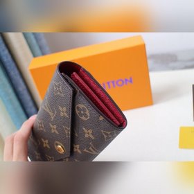 LV SARAH Длинный кошелек с клапаном Модель M60531 Кошелек с заст