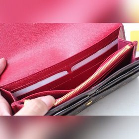 LV SARAH Длинный кошелек с клапаном Модель M60531 Кошелек с заст