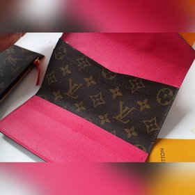 LV Модель M60708 Розовый Кошелек Вдохновленный первым кошельком L