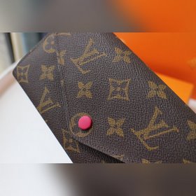 LV Модель M60708 Розовый Кошелек Вдохновленный первым кошельком L
