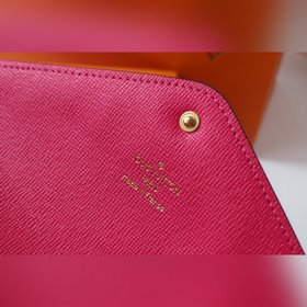 LV Модель M60708 Розовый Кошелек Вдохновленный первым кошельком L