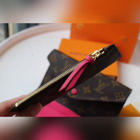 LV Модель M60708 Розовый Кошелек Вдохновленный первым кошельком L