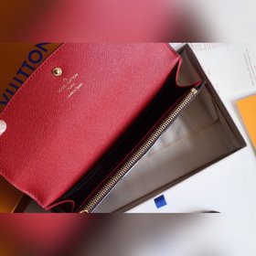 LV Модель M61289 Emilie Кошелек Изготовлен из мягкой ткани Monog