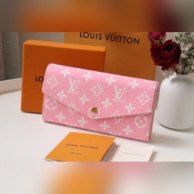 LV Артикул： M81183 Кошелек Sarah Кожаный кошелек в стиле конвер