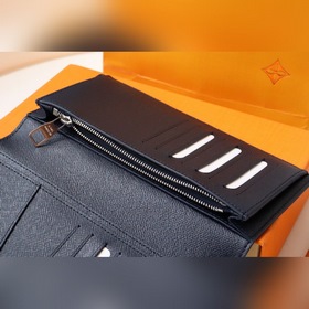 LV Артикул： M80457 BRAZZA Кошелек Изготовлен из ткани Monogram 