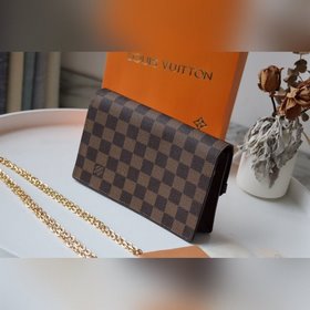 LV VAVIN кошелек на цепочке Артикул： N60221 &nbsp; Искусное с