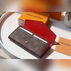 LV SARAH Длинный кошелек с клапаном Артикул： M60531 Кошелек с