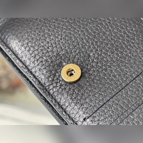LV Артикул： M81139 Черный Кошелек Изготовлен из кожи, украшен пе