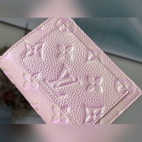 LV Артикул： M81529 Розовый кошелек Кожаный кошелек  Изготовлен 