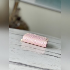 LV Артикул： M81529 Розовый кошелек Кожаный кошелек  Изготовлен 