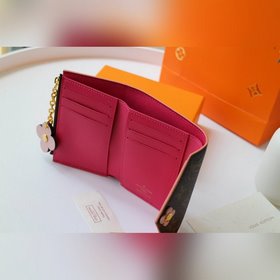LV Emilie Короткий кошелек с тремя отделениями для купюр Модель M