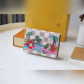 LV VICTORINE Кошелек Артикул： M60478 Рождественский дизайн с бе