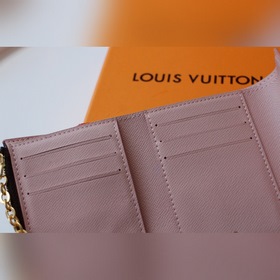 LV Короткий кошелек Emilie с тремя складками Артикул： M64203 Мо