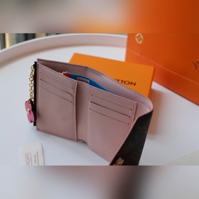 LV Короткий кошелек Emilie с тремя складками Артикул： M64203 Мо