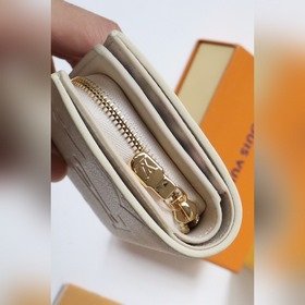 LV Артикул： M80754 Женский короткий кошелек Размеры： 11 x 8,5 x 