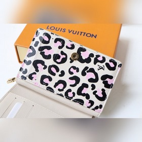 LV Артикул： M80754 Женский короткий кошелек Размеры： 11 x 8,5 x 