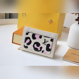 LV Артикул： M80754 Женский короткий кошелек Размеры： 11 x 8,5 x 