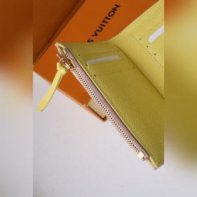LV Артикул： M81289 Капсульная серия Короткий кошелек Кожа окраше