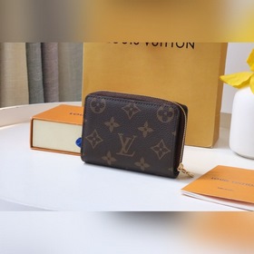 LV  Артикул： M81461 Короткий кошелек Изготовлен из парусины, с к