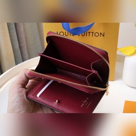 LV Lou Кошелек Артикул： M81461 Изготовлен из парусины, с контрас
