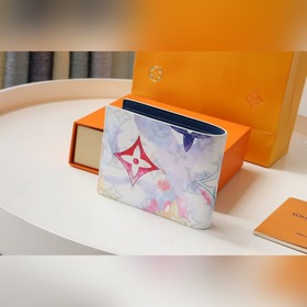 Модель LV M80458 MULTIPLE Кошелек Изготовлен из ткани Monogram W