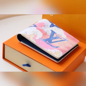 Модель LV M80458 MULTIPLE Кошелек Изготовлен из ткани Monogram W