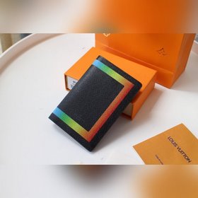 LV Модель M60181 Паспортный чехол Rainbow В садах Королевского дв