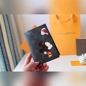 LV модель M64411 Паспортный чехол для пары Идеальный аксессуар дл