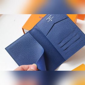 LV Модель M64501 Новый паспортный чехол Идеальный аксессуар для 