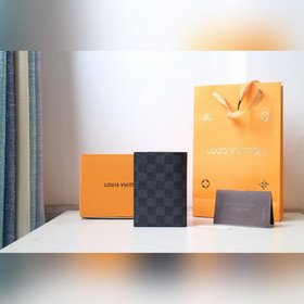 LV Модель M64501 Паспортный чехол Идеальный аксессуар для модных