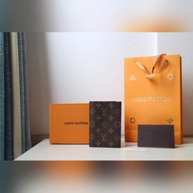 LV Модель M64501 Паспортный чехол Идеальный аксессуар для модных