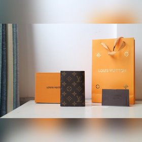 LV Модель M64501 Паспортный чехол Идеальный аксессуар для модных