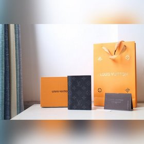 LV Модель M64501 Паспортный чехол Идеальный аксессуар для модных