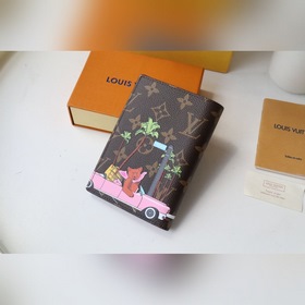 LV Лимитированная серия Паспортный чехол Артикул： M80887 Святой 