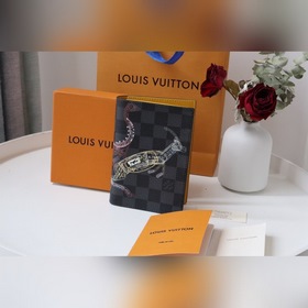 LV Артикул： N64604 Новый паспортный чехол для мужчин Идеальный