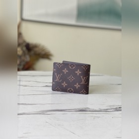 LV Артикул： M60895 Кошелек MULTIPLE с желтыми цветами Изготовле