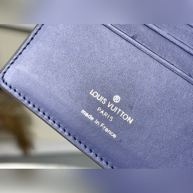 LV Артикул： M81404 Синий цветок с тиснением и шелкографией Коше