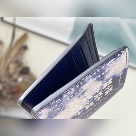 LV Артикул： M81404 Синий цветок с тиснением и шелкографией Коше