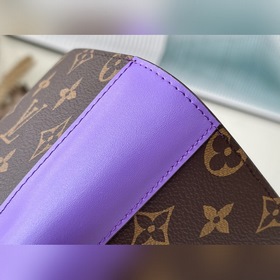LV Артикул： M81534 Фиолетовый Костюмный бумажник Серия Новый муж