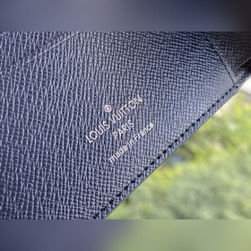 LV Модель： M80458 Синий MULTIPLE Кошелек Изготовлен из холста Mo