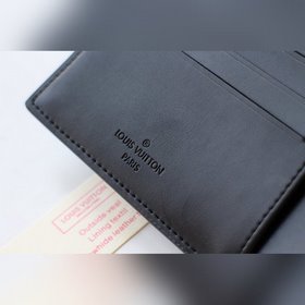 LV Модель M30952 Короткий кошелек с вышитыми линиями Осенний кош