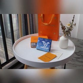 Кошелек LV MULTIPLE Модель M48455 Градиентный узор в стиле «старо