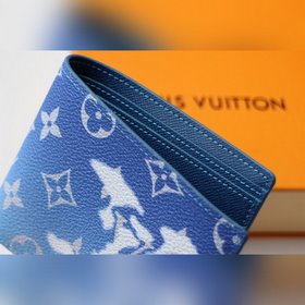 Кошелек LV MULTIPLE Модель M48455 Градиентный узор в стиле «старо