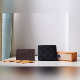 Кошелек LV MULTIPLE Модель M60895 Изготовлен из стильной парусины