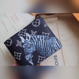 LV MULTIPLE Короткая сумка-клатч с откидной крышкой виде животно