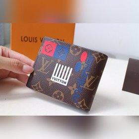 LV модель M67819 Короткий кошелек MULTIPLE Новейшая модель, огр