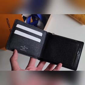LV merigo кошелек Модель N41635 Изготовлен из знаковой ткани Dam