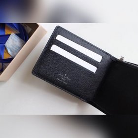LV merigo кошелек Модель N41635 Изготовлен из знаковой ткани Dam