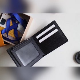 LV merigo кошелек Модель N41635 Изготовлен из знаковой ткани Dam